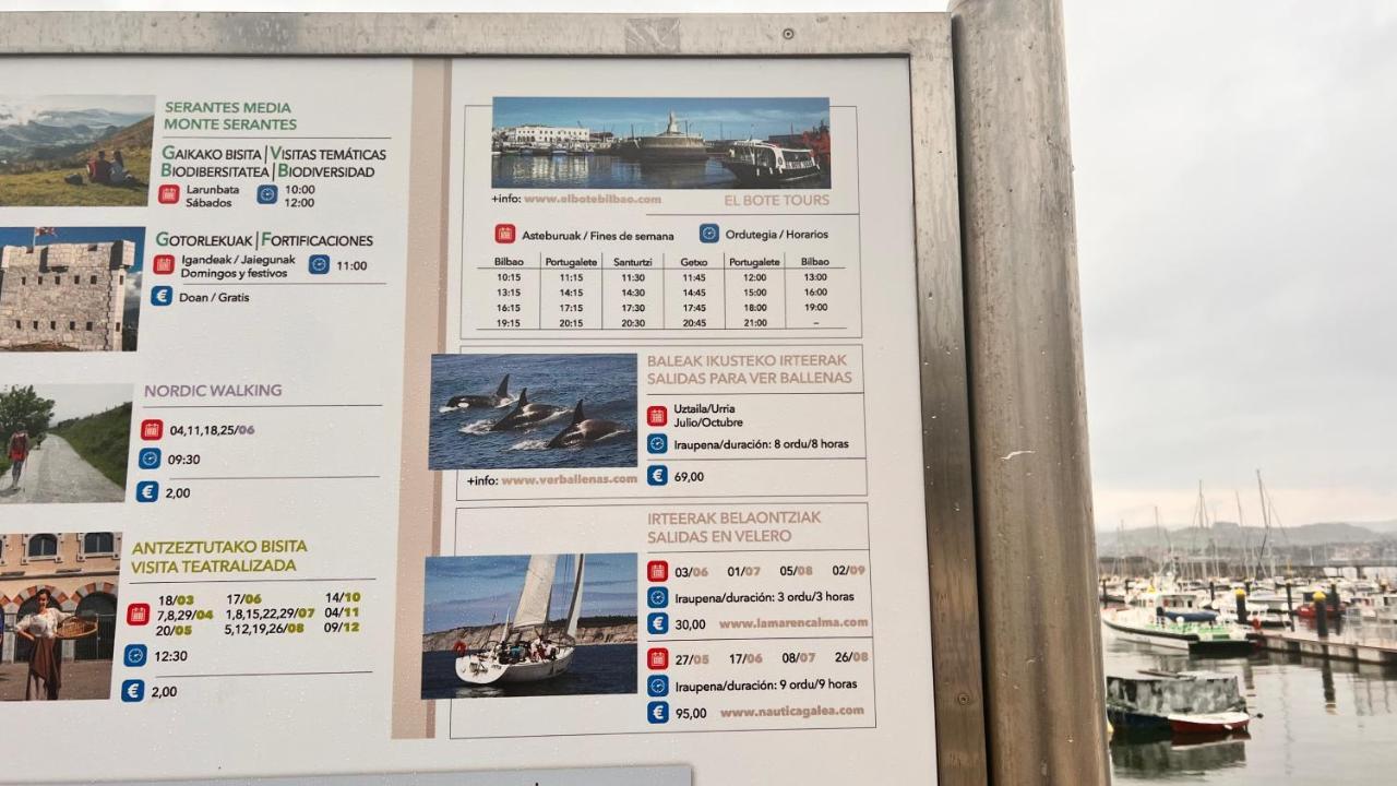 Exclusivo "Gran Bilbao" Suite Deluxe Parking Opcional Santurtzi 外观 照片
